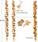 2 Pack Artificial Maple Leaf Garland – 6.5 Ft Per Piece (13 Ft Total) Fall Vine Vine Foliage Decor, Autumn Thanksgiving Hanging Leaves Garland for Home, Fireplace, Wedding, Party, Door & Indoor Outdoor Decoration